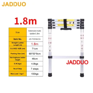 Extension Tube Single Telescopic Ladder