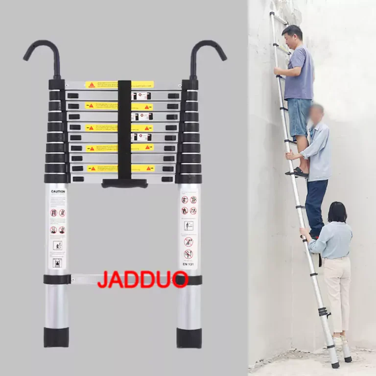 Single Telescopic Ladder with Hook Hanging Wall Edge Escaler EN131