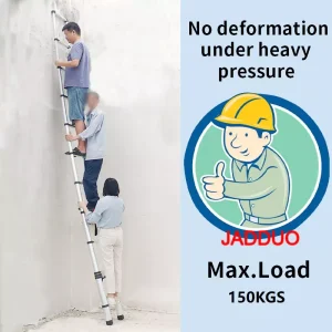 Pole Single Telescopic Ladder with balance bar