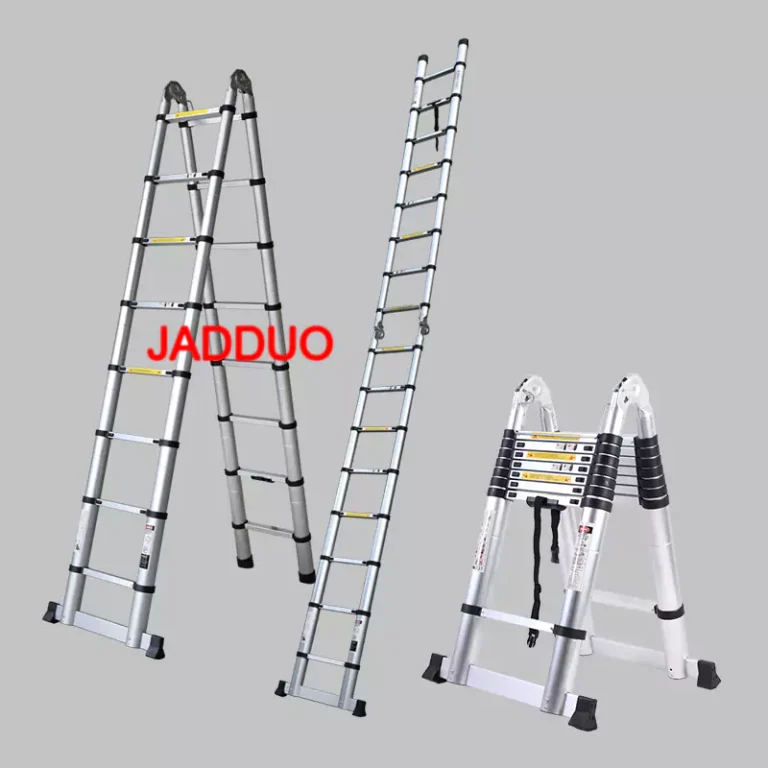 Aluminum 2 IN 1 Multipurpose Telescopic Ladder Portable A Frame Ladders
