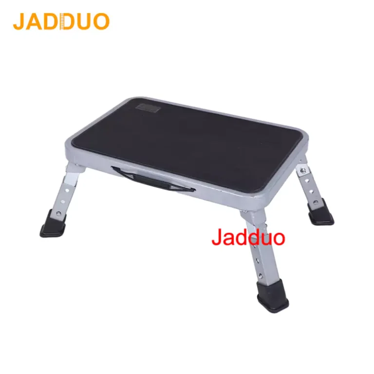 Stainless steel one-step stepping stool