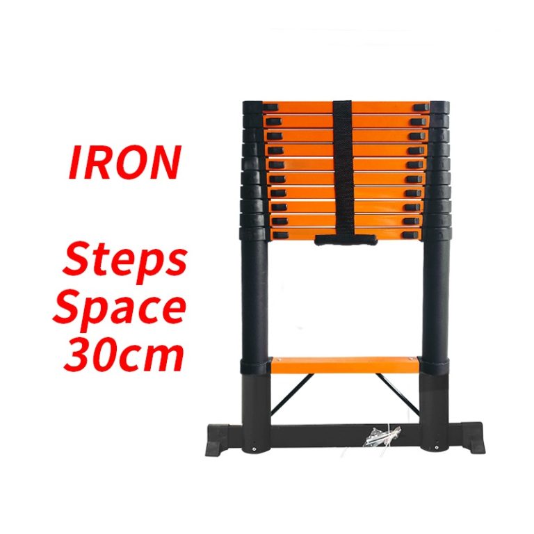 Hook Full Aluminum Telescopic Ladder Step Space 30cm - Jadduo