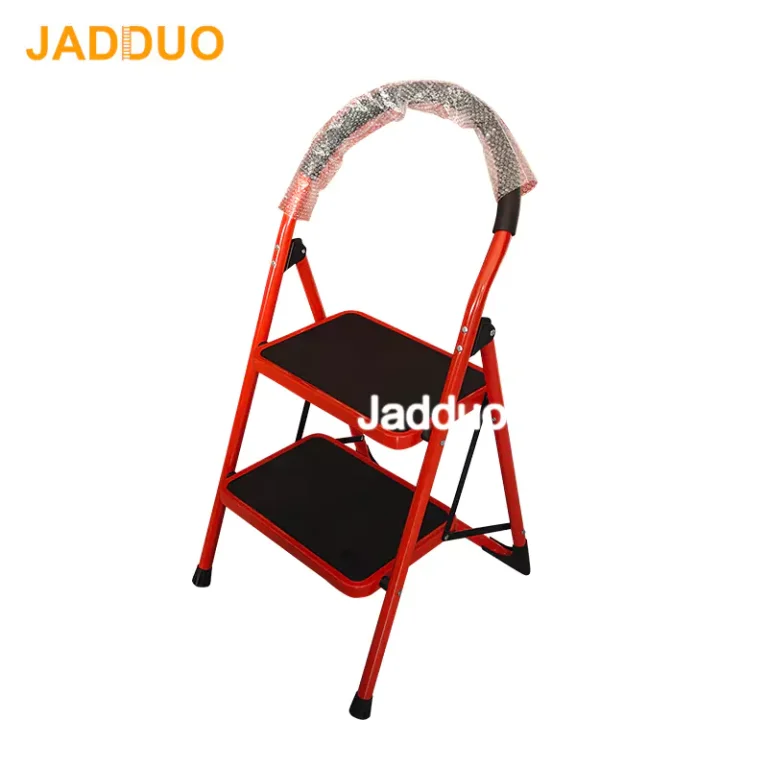 Steel Ladder Red Color