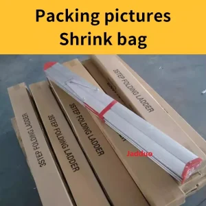 A-Frame Design Stick Box Ladder Aluminum