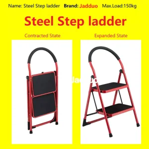 Steel Ladder Red Color