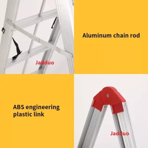 A-Frame Design Stick Box Ladder Aluminum