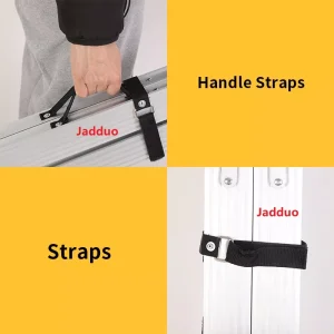 A-Frame Design Stick Box Ladder Aluminum