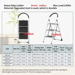 White Color Steel Ladder