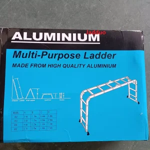 Red insulated ladder Multi-Functional ladder big hinge