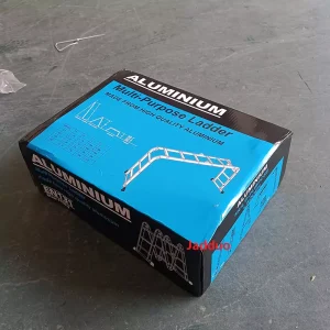 Red insulated ladder Multi-Functional ladder big hinge