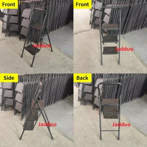 Iron Household Ladder Round Tube
