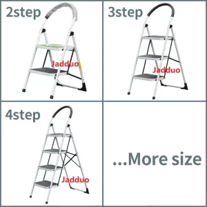 White Color Steel Ladder