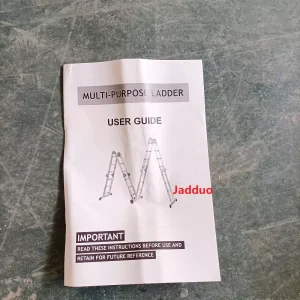 Red insulated ladder Multi-Functional ladder big hinge