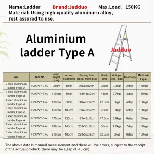 Type A Aluminium Household Ladder