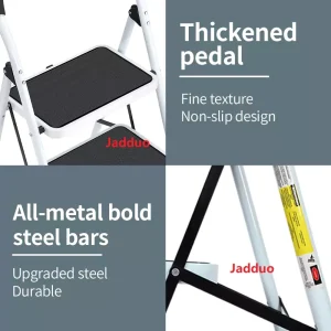 White Color Steel Ladder