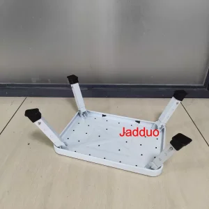 Stainless steel one-step stepping stool