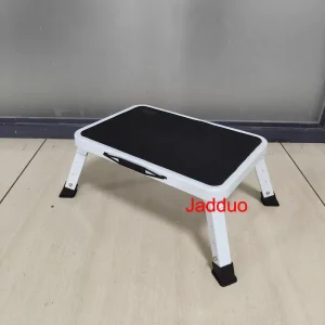 Stainless steel one-step stepping stool