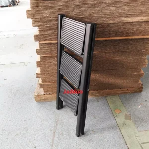 Flower Stand Ladder Black