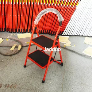 Steel Ladder Red Color