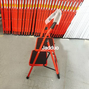 Steel Ladder Red Color