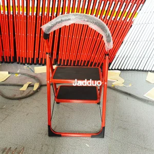 Steel Ladder Red Color