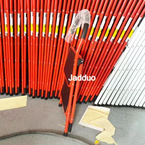 Steel Ladder Red Color
