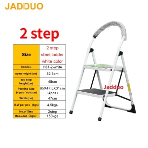 White Color Steel Ladder