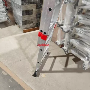 2 Section Ladder With Pulley and Rope