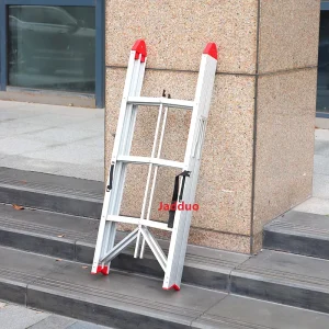 A-Frame Design Stick Box Ladder Aluminum