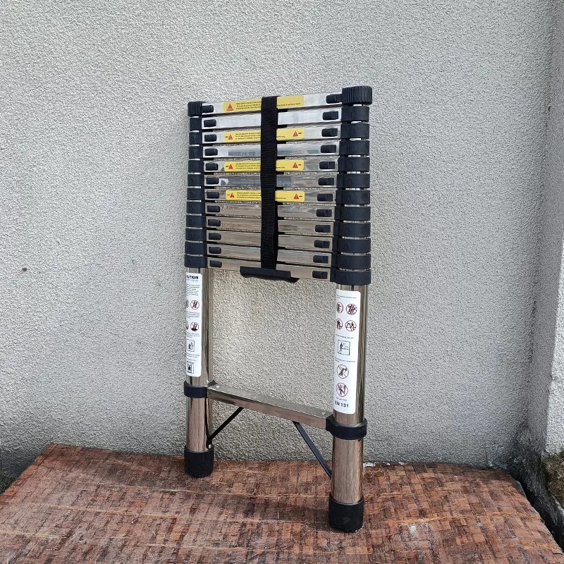 telescope ladder stainless