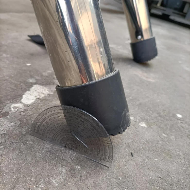 Ladder placement angle