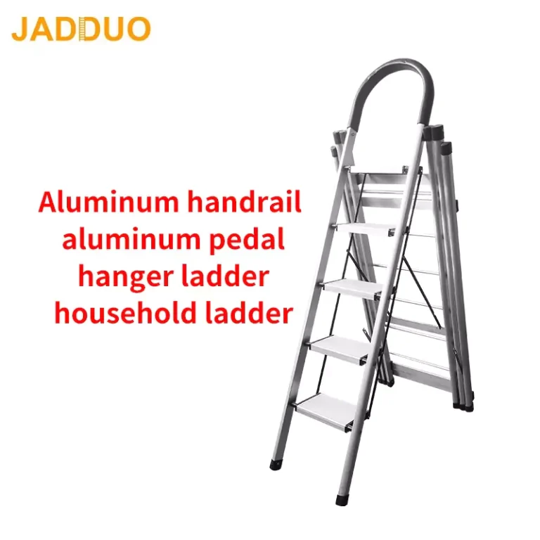 Clothes Drying Rack Folding Household Ladder Indoor White