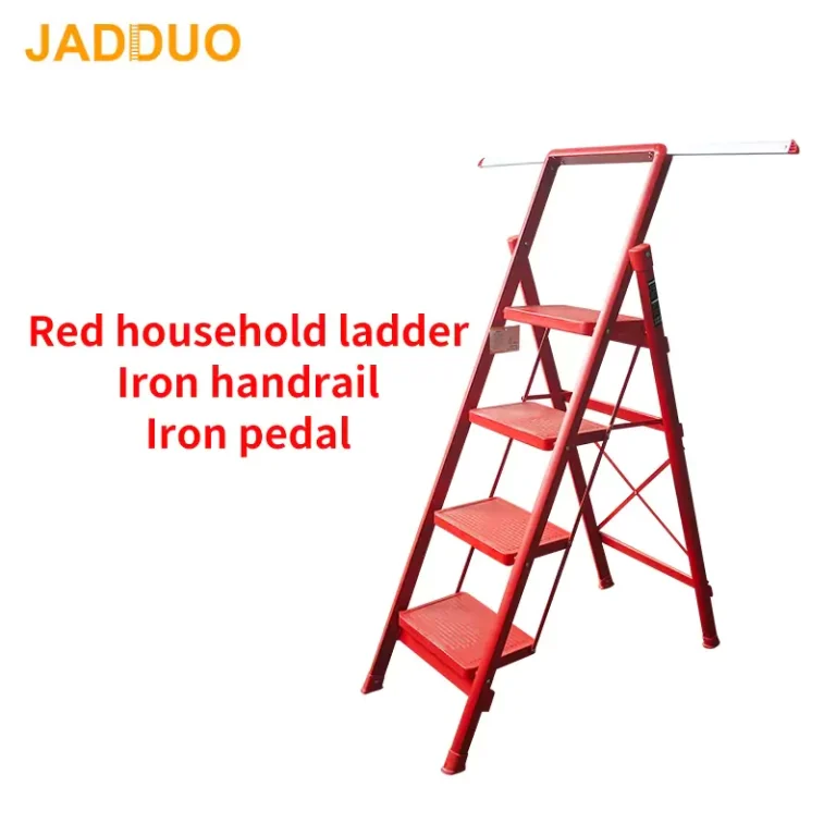 Iron Red Household Ladder Pull-out Bracket