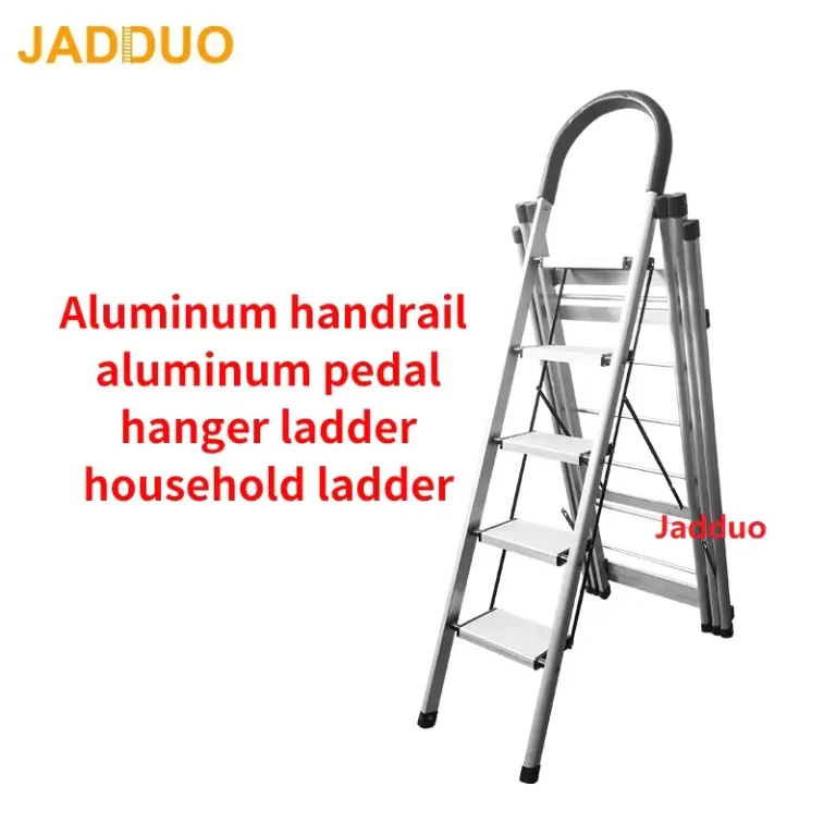 Clothes Drying Rack Folding Household Ladder Indoor White