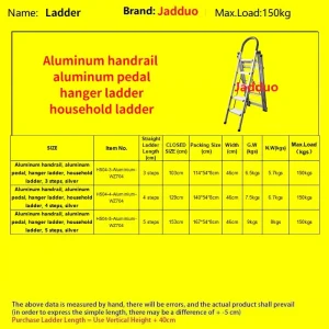 Clothes Drying Rack Folding Household Ladder Indoor White
