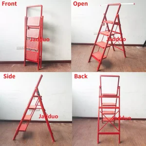 Iron Red Household Ladder Pull-out Bracket