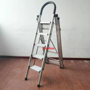 Clothes Drying Rack Folding Household Ladder Indoor White