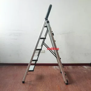 Clothes Drying Rack Folding Household Ladder Indoor White