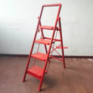 Iron Red Household Ladder Pull-out Bracket
