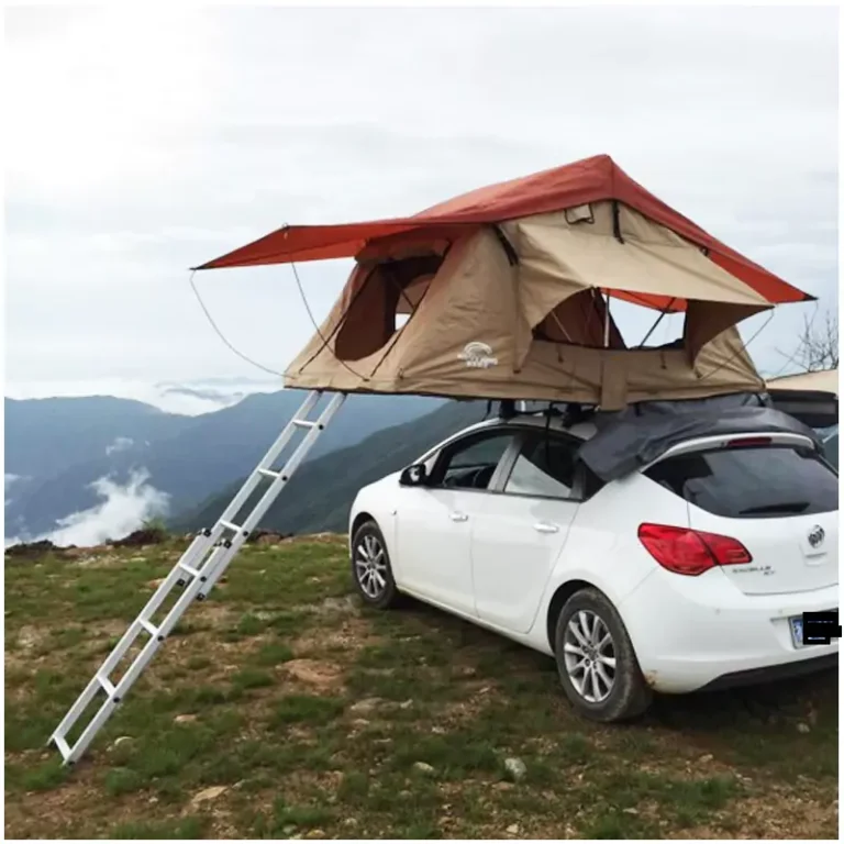 1- telescopic tent ladder