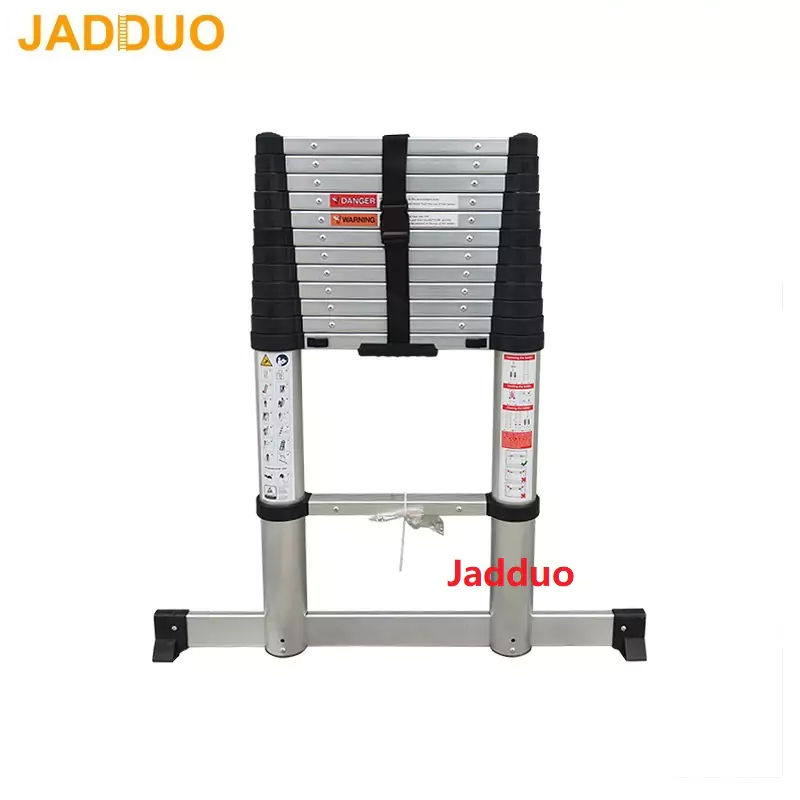 Aluminum Alloy One Time Folding Telescopic Slow Down Ladder