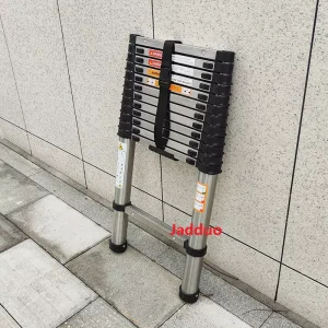 Stainless Steel Space-Saving Telescopic Ladder Step Space 30cm