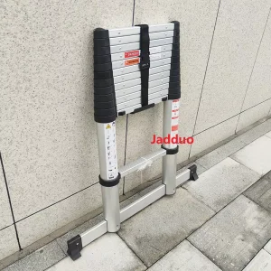 Aluminum Alloy One Time Folding Telescopic Slow Down Ladder
