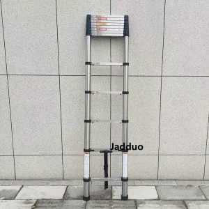 One Time Folding Slow Closed Steel Ladder 2.6/3.2/3.8m Ladder Step Space 30cm