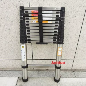 Stainless Steel Space-Saving Telescopic Ladder Step Space 30cm