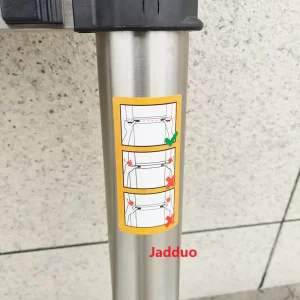 Stainless Steel Space-Saving Telescopic Ladder Step Space 30cm