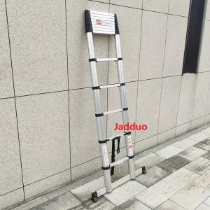 Aluminum Alloy One Time Folding Telescopic Slow Down Ladder