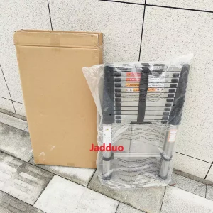 Stainless Steel Space-Saving Telescopic Ladder Step Space 30cm