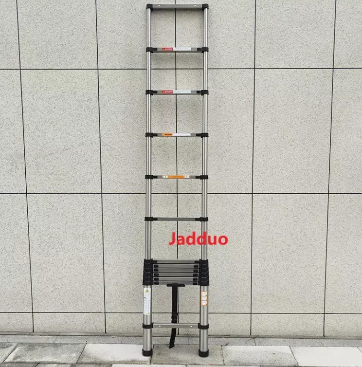 H552 Stainless Steel Space-Saving Telescopic Ladder Step Space
