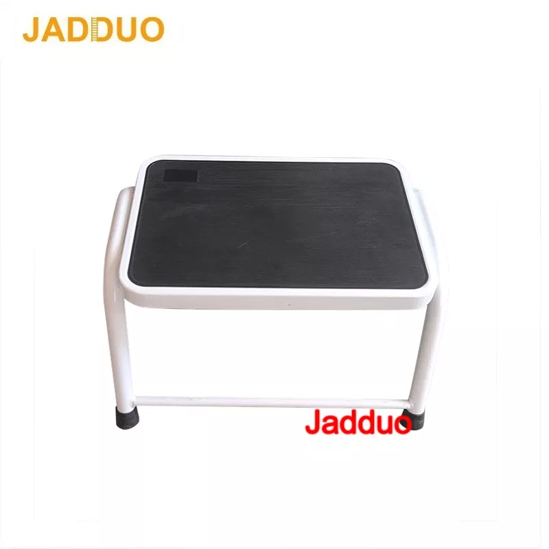 one stepping white stool